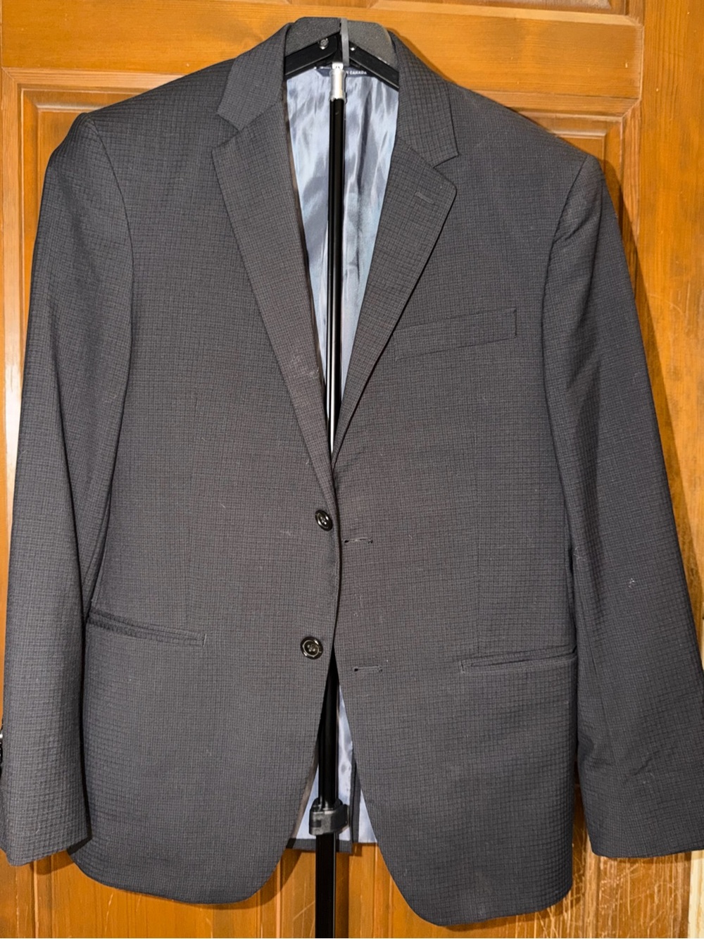 Ralph Lauren Men’s Gray 100% Wool Suit Jacket Blazer Size 38S